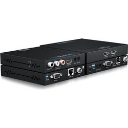 BLUSTREAM HEX70CS-KIT HDBASET 4K EXTENDER KIT, BI-DIR IR/PoC, 18Gbps