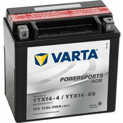 Varta Μπαταρία Μοτοσυκλέτας YTX14-BS 200A 12Ah