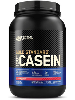 Optimum Nutrition Gold Standard 100% Casein Strawberry Πρωτεΐνη 924gr