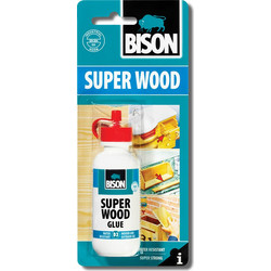 BISON SUPER WOOD GLUE PVAC ΞΥΛΟΚΟΛΛΑ BLISTER 75gr 66273