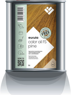 EUKULA COLOR OIL FS PINE - ΛΑΔΙ ΕΜΠΟΤΙΣΜΟΥ ΠΕΥΚΟ 1L 0169001500
