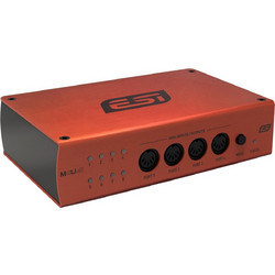 Esi Audio M4U Ex Midi Interface Red