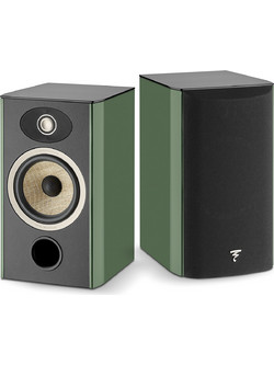 Focal Aria Evo X No1 Ζεύγος Ηχείων Hi-Fi Βιβλιοθήκης 120W 2 Δρόμων Moss Green High Gloss