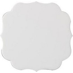 Σουβέρ Λευκό Canova Sottobicchiere Bianco Mario Luca Giusti