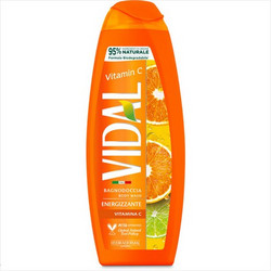 Vidal Vitamin C Αφρόλουτρο σε Gel 500ml
