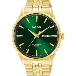 Lorus Ανδρικό Ρολόι Αυτόματο με Χρυσό Μεταλλικό Μπρασελέ RL468AX9