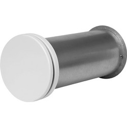 EUROPLAST SMK2-125dB - Κιτ Φυσικού Αερισμού Μεταλλικό με Ηχομόνωση & Πλέγμα Προστασίας