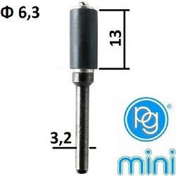 PG mini Κυλινδράκι για γυαλόχαρτα Φ6,3 (M.3670)