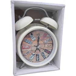 Επιτραπέζιο ρολόι - Ξυπνητήρι - 8806-2 - 880621 - Beige