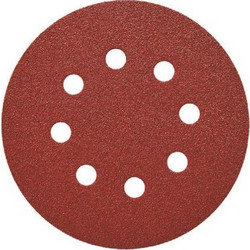 SMIRDEX Velcro Duroflex 330 Γυαλόχαρτο Τριβείου με Τρύπες Φ125 No120