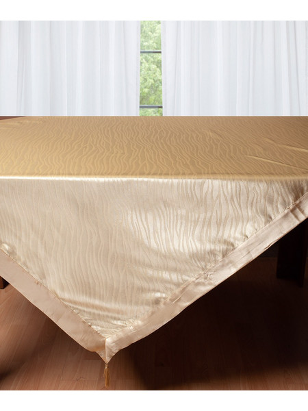 Σατέν τραπεζομάντηλο 2009 (160cm x 260cm) χρυσό SilkFashion