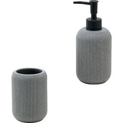 Dispenser + Ποτήρι Οδοντόβουρτσας Σετ Spirit 243 Kentia 2Τεμ