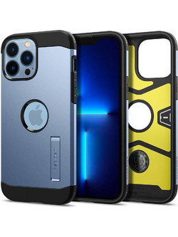 Spigen TPU PC Tough Armor Back Cover Light Blue (iPhone 13 Pro Max)
