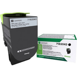 Lexmark 71B20K0 Black Toner