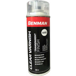 Benman Clear Varnish Διάφανο Gloss 400ml