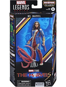 Hasbro Marvel Legends Ms. Marvel Build A Figure Φιγούρα Δράσης για 4+ Ετών 15cm F3682