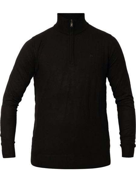 Zero Ανδρική Μπλούζα Half Zip Mel Μαύρο