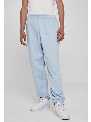 Urban Classics Acid Wash Ανδρικό Παντελόνι Φόρμας με Λάστιχο Γαλάζιο TB6257-04410