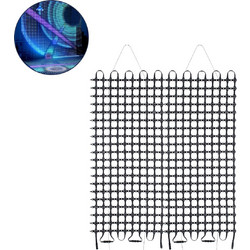 GloboStar(R) 90143 Digital Pixel Addressable Facade Soft Net Panel - Ψηφιακό Εύκαμπτο Δίχτυ Πάνελ Πρόσοψης Κτιρίων LED SMD 3535 300W/m2 400LED/m2 400PIXEL/m2 SPI/TTL Protocol IC UCS512B 18000lm/m2 120