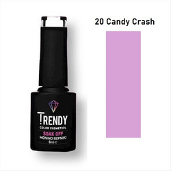 Trendy Color Cosmetics Soak Off 20 Candy Crash Ημιμόνιμο Βερνίκι Νυχιών 6ml