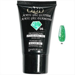 QBD 06 Diamond Glitter Acrygel 15ml