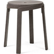 STACK MINI STOOL 40357.25.000- Σκαμπο πολυπροπυλενιο στοιβαζόμενο Φ36,5X46,5 cm