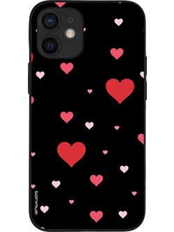 Sonique Heart Series Θήκη iPhone 12 mini Black