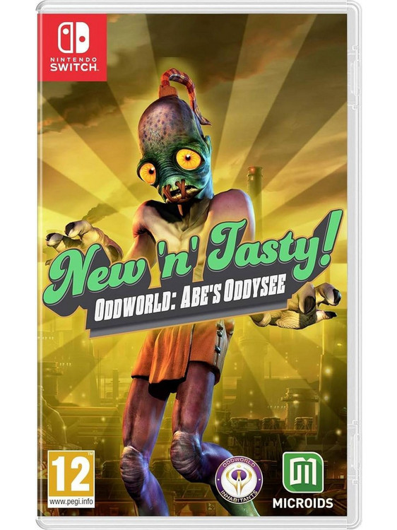 Oddworld New And Tasty Abes Oddysee Switch Nintendo Switch