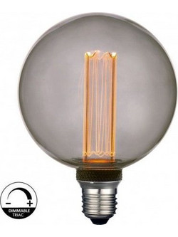 Λάμπα LED E27 Filament 3.5W 1800K Dimmable Modern Glass Soft Smoke