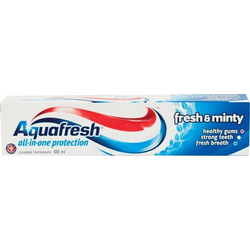Aquafresh Triple Protection Fresh & Minty Οδοντόκρεμα κατά της Πλάκας & της Ουλίτιδας 100ml