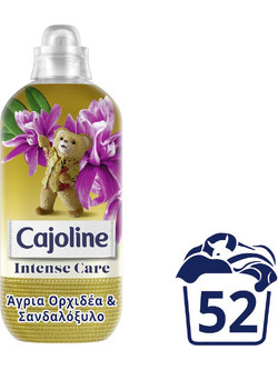 Cajoline Συμπυκνωμένο Μαλακτικό Ρούχων Intense Care με Άρωμα Άγρια Ορχιδέα & Σανδαλόξυλο 52 Μεζούρες