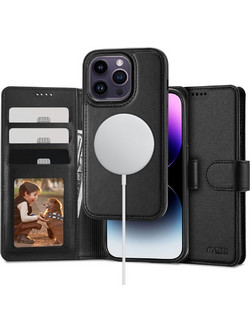 Θήκη Tech Protect Apple iPhone 16 Pro Wallet Magsafe - Black