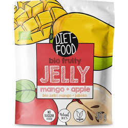 ΒΙΟ Ζελεδάκια Φρούτων Μάνγκο-Μήλο Diet Food 50g - Diet Food