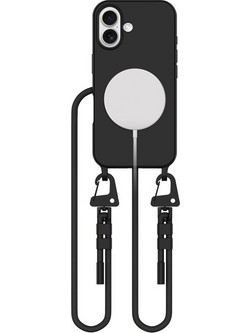 Tech-Protect MagNecklace MagSafe Θήκη με Λουράκι Black (iPhone 16)