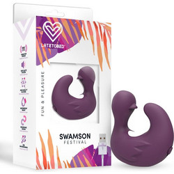 Engily Ross Swamson Stimulating Ring Δονητής Δακτύλου Μωβ