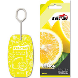 Αρωματικό Αυτοκινήτου Κρεμαστό Feral Fruity Collection Lemon - Feral
