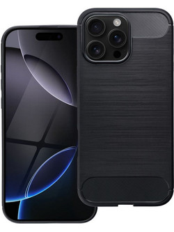 Θήκη κινητού Forcell Carbon for iPhone 16 Pro Max Black