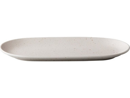 Style Point Πιάτο Ρηχό Πορσελάνης Authentic Λευκό 30x15cm