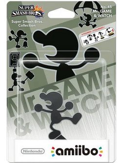Nintendo Amiibo Super Smash Bros Mr. Game & Watch No 45