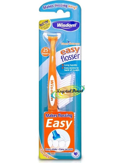 Wisdom Easy Flosser Orange 25τμχ