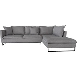 Next Siegfried Γωνιακός Καναπές Αριστερή Γωνία Γκρι 286x183x85cm 35601-01