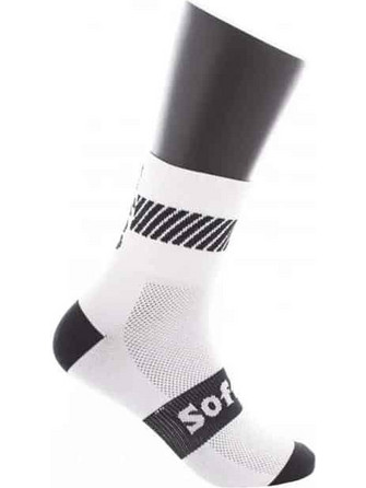 SOFTEE ΚΑΛΤΣΑ WALK LIGHT HEIGHT-Λευκό/Μαύρο