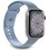 Puro Icon Elastic Λουράκι Σιλικόνης Powder Blue (Apple Watch 42 / 44 / 45mm)