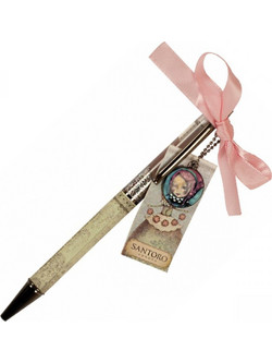 Santoro Mirabelle Grace Στυλό Διαρκείας Μπλε με Glitter