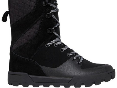 DC Nadene Γυναικεία Αρβυλάκια Suede Μαύρα ADJB700004-BB2