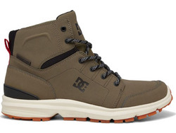 DC Torstein Ανδρικά Μποτάκια Suede Μαύρα ADYB700032-BF0