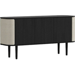 Μπουφές Treasures Horizons S 5107C709-02 150x43x75cm Black Oak-Sand Umage Ατσάλι,Ξύλο
