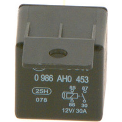 Bosch Ρελέ, Ρεύμα Λειτουργίας - 0 986 AH0 453