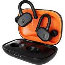 Skullcandy Push Active Ακουστικά Bluetooth In Ear Ανθεκτικά στο Νερό Black Orange