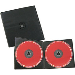 ΘΗΚΗ ΔΙΠΛΗ ΓΙΑ CD/DVD ΜΑΥΡΗ